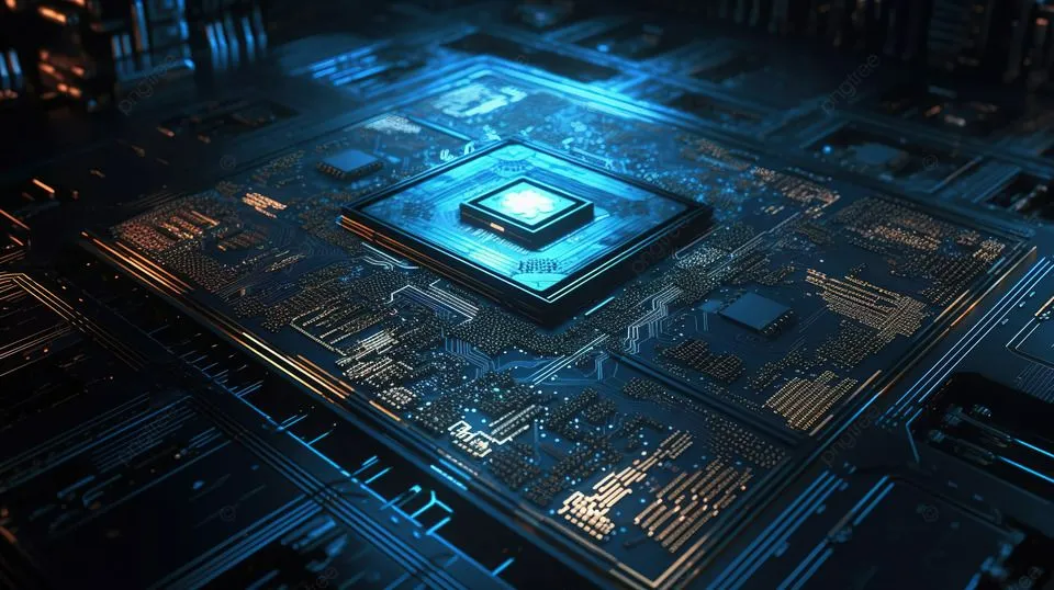 High-fidelity 3D graphic of WebGPU silicon identity